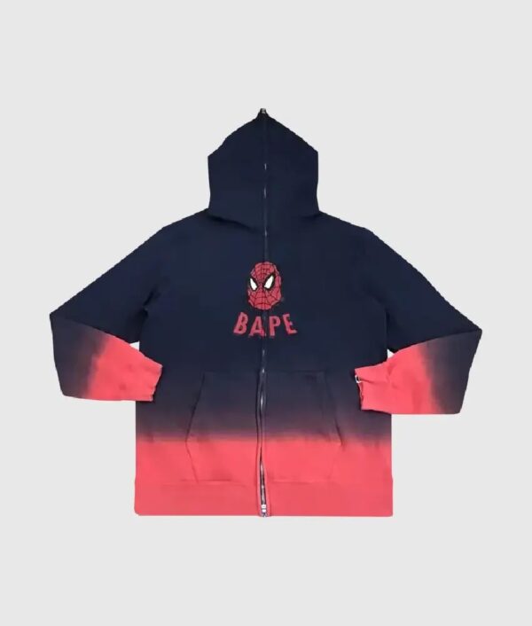 BAPE × Marvel Comics Sp5der-Man Full Zip Hoodie