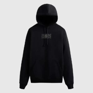 Kith For Sp5der-Man Web Logo Hoodie Black