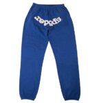 Logo Print Sweatpants blue