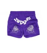 OG WEB SP5DER SHORTS PURPLE