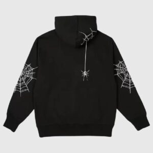 Palace Sp5der Zip Hoodie Black Palace Logo