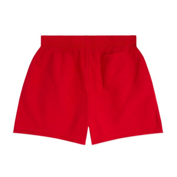 SP5DER OG WEB DOUBLE LAYER RED SHORT