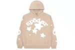 Sp5der Beluga Light Brown Hoodie