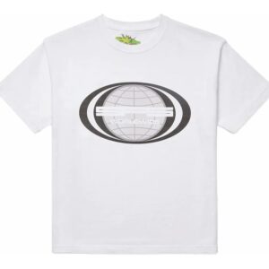 Sp5der Jumbo Globe Tee White