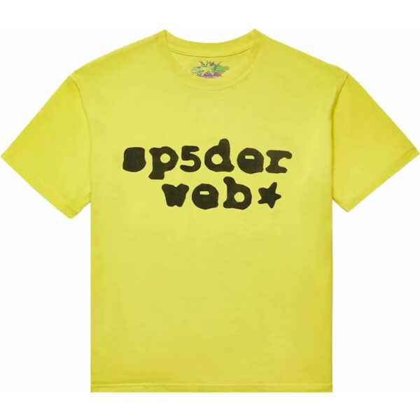 Sp5der Web Tee Yellow